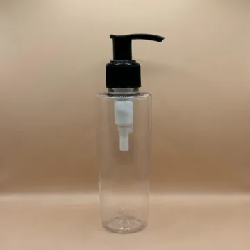 128ML PET Bottle Oval 24/410 L1 Dispenser Pump | Shampoo Body Wash Lotion Packaging