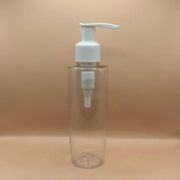 128ML PET Bottle Oval 24/410 L1 Dispenser Pump | Shampoo Body Wash Lotion Packaging