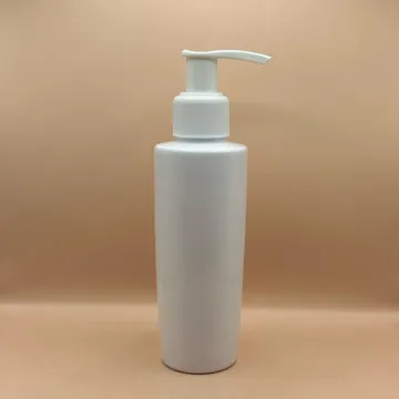 128ML PET Bottle Oval 24/410 L1 Dispenser Pump | Shampoo Body Wash Lotion Packaging