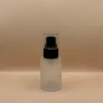 30ML Glass Bottle With 20/410 Olay Pump With Acrylic Cap | Premium Cosmetic Packaging