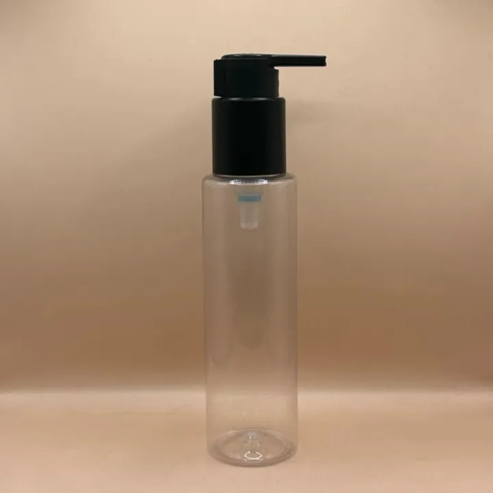 100ML PET Sleek Bottle 24/410 Long Beak Pump | Perfect for Shampoo and Liquid Packaging
