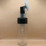 150ML PET Foam Bottle With 42MM Silicon Brush | Skincare Face Cleanser Dispenser