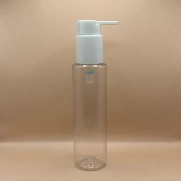 100ML PET Sleek Bottle 24/410 Long Beak Pump | Perfect for Shampoo and Liquid Packaging