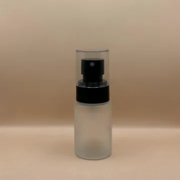 30ML Glass Flat Shoulder Bottle with 20MM Plum Mist Pump | Premium Spray Bottle