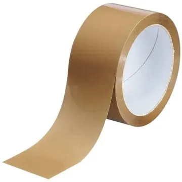 Brown 40microns Round Self Adhesive Tapes 72mm x 100m Pack of 48 | Strong & Durable Packing Tape