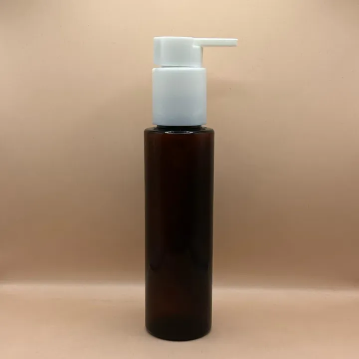 100ML PET Sleek Bottle 24/410 Long Beak Pump | Perfect for Shampoo and Liquid Packaging