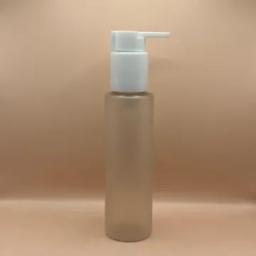 100ML PET Sleek Bottle 24/410 Long Beak Pump | Perfect for Shampoo and Liquid Packaging