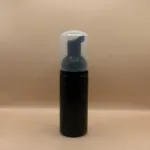 60ML PET Foam Bottle Black with 30MM Foaming Pump | Skincare Handwash Face Cleanser Bottle