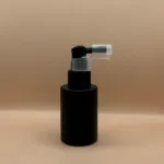 30ML Glass Flat Shoulder Bottle Black With 20MM Nozzle Spray | Perfume Mist Spray Bottle