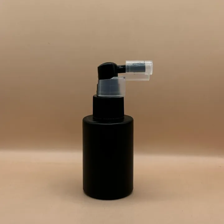 30ML Glass Flat Shoulder Bottle Black With 20MM Nozzle Spray | Perfume Mist Spray Bottle