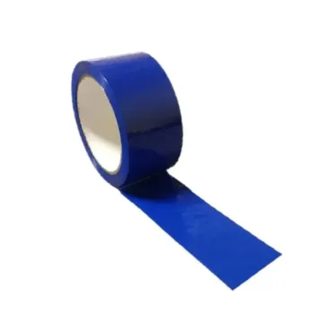 Blue 40microns Round Self Adhesive Tapes 48mm x 65m Pack of 12 | Strong & Reliable Sealing