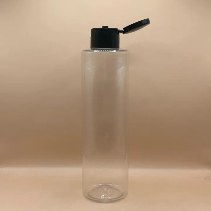 200ML PET Sleek Bottle with 24/410 Flip-Top Cap | Ideal for Shampoo and Oil Packaging