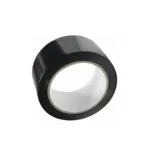 Black 40microns Round Self Adhesive Tapes 48mm x 65m Pack of 12 | Strong & Durable Packaging