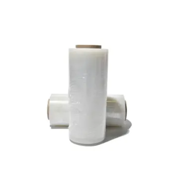 Transparent 23microns Stretch Wrap Rolls 18in Pack of 1 | Strong & Secure Packaging