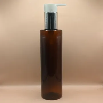 200ML PET Sleek Bottle with 24/410 Long Beak Pump | Ideal for Shampoo Conditioner Body Wash