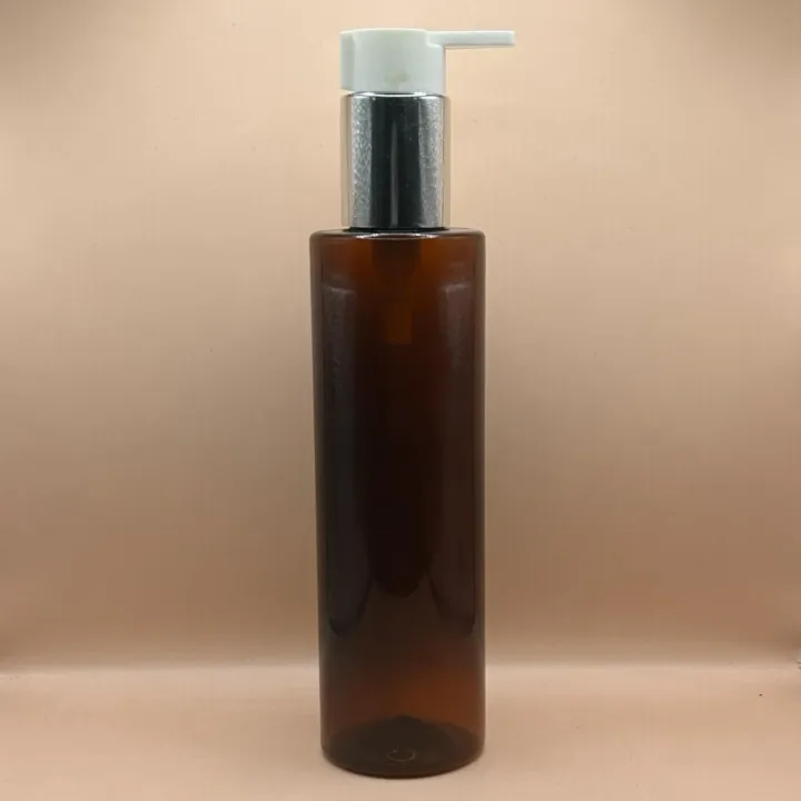 200ML PET Sleek Bottle with 24/410 Long Beak Pump | Ideal for Shampoo Conditioner Body Wash