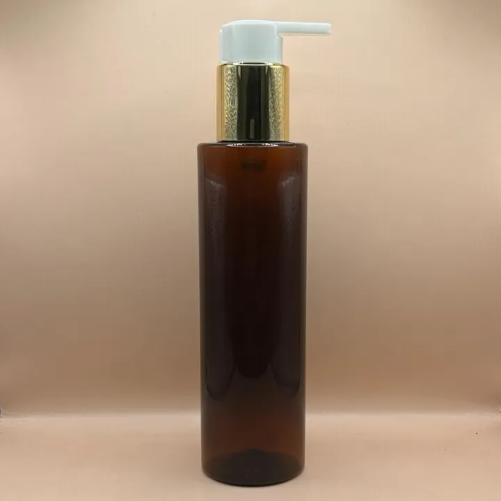 200ML PET Sleek Bottle with 24/410 Long Beak Pump | Ideal for Shampoo Conditioner Body Wash