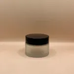 30GM Glass Jar Frosted Packaging for Creams Scrubs and Skincare Products