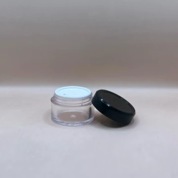 8GM Acrylic Cosmetic Jar – Small Cream & Lip Balm Storage Container (Premium Quality)