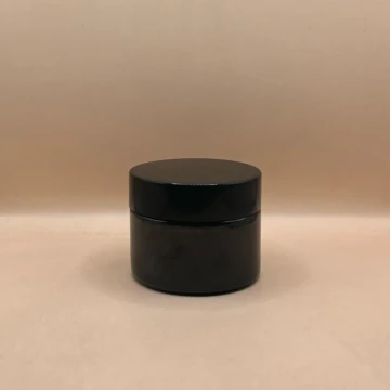 30GM Cosmetic Glass Jar Amber – Elegant Glass Packaging for Skincare & Beauty Products