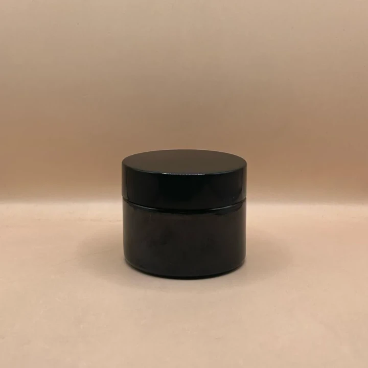 30GM Cosmetic Glass Jar Amber – Elegant Glass Packaging for Skincare & Beauty Products
