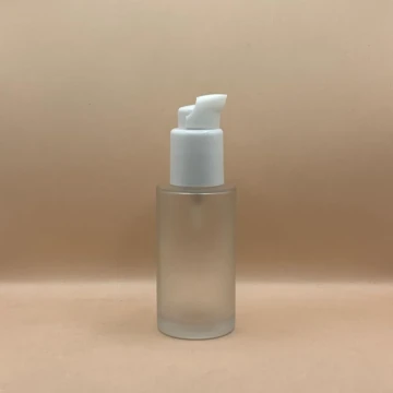 50ML Glass Bottle with 20MM Saploo Pump – Premium Cosmetic Packaging for Serums & Oils