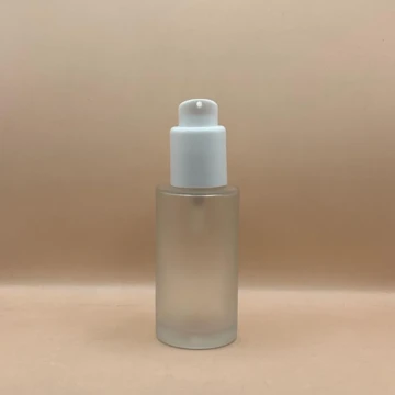 50ML Glass Bottle with 20MM Saploo Pump – Premium Cosmetic Packaging for Serums & Oils