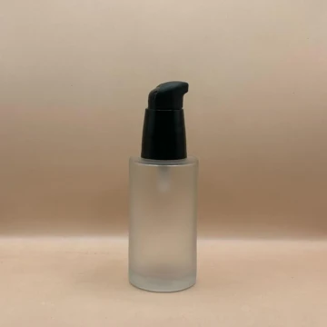50ML Glass Bottle with 20MM Saploo Pump – Premium Cosmetic Packaging for Serums & Oils