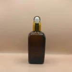 100ML Square Glass Dropper Bottle | Cosmetic Packaging