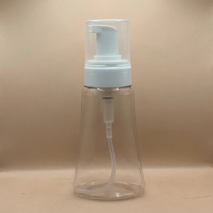 250ML Foaming Bottle – Refillable, Leakproof & Airless Pump Packaging for Liquid Soaps & Facial Cleansers