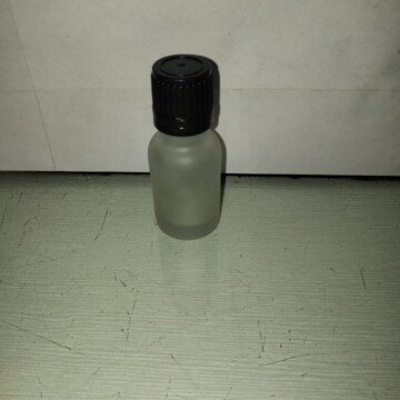 15ML Glass Bottle Round -Frosted
